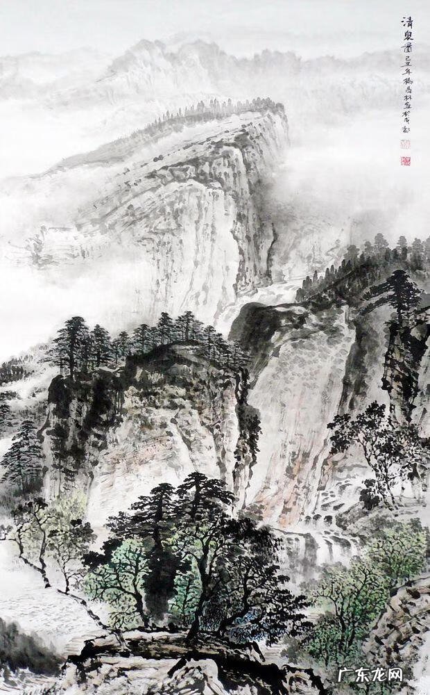 崇左花山壁画的传说 崇山峻岭山水画