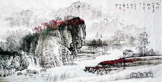 崇左花山壁画的传说 崇山峻岭山水画