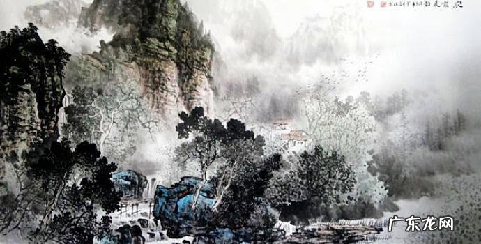 崇左花山壁画的传说 崇山峻岭山水画