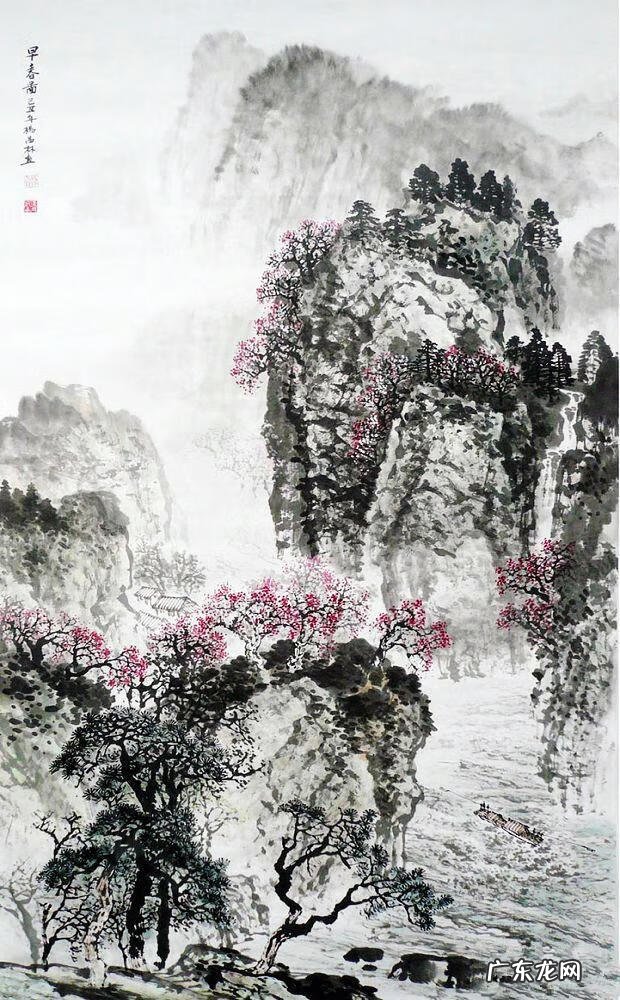 崇左花山壁画的传说 崇山峻岭山水画