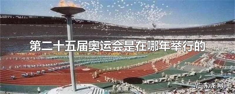 第二十五届奥运会是在哪年举行的