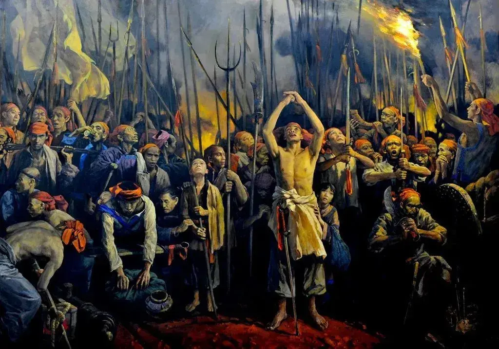 天女散花的过程图 风水天女散花局