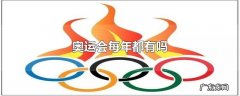 奥运会每年都有吗