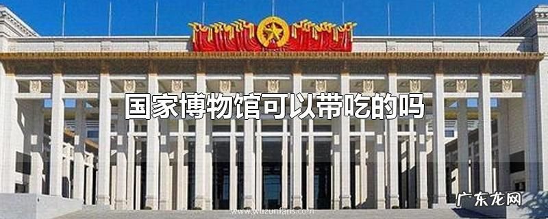 国家博物馆可以带吃的吗