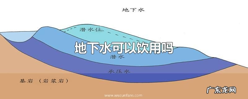 地下水可以饮用吗