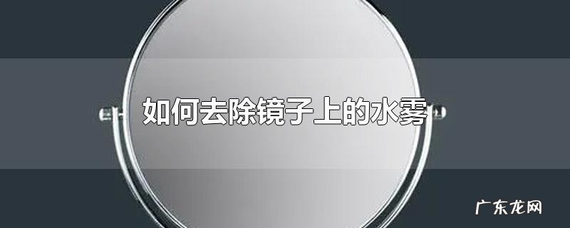 如何去除镜子上的水雾