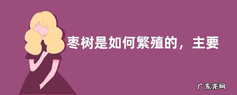 枣树是如何繁殖的,主要有以下五种方式