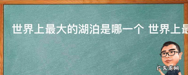 世界上最大的湖泊是哪一个 世界上最大的湖泊是哪里