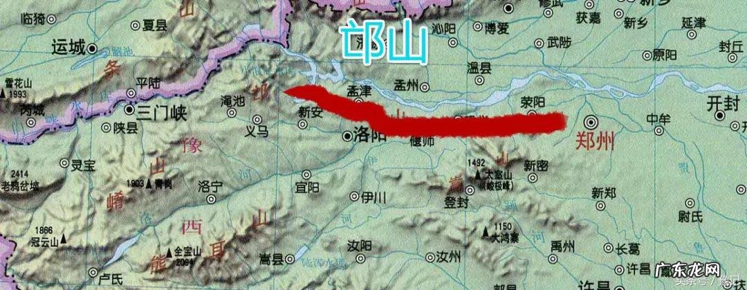 风水龙脉图解 好的龙脉风水图片