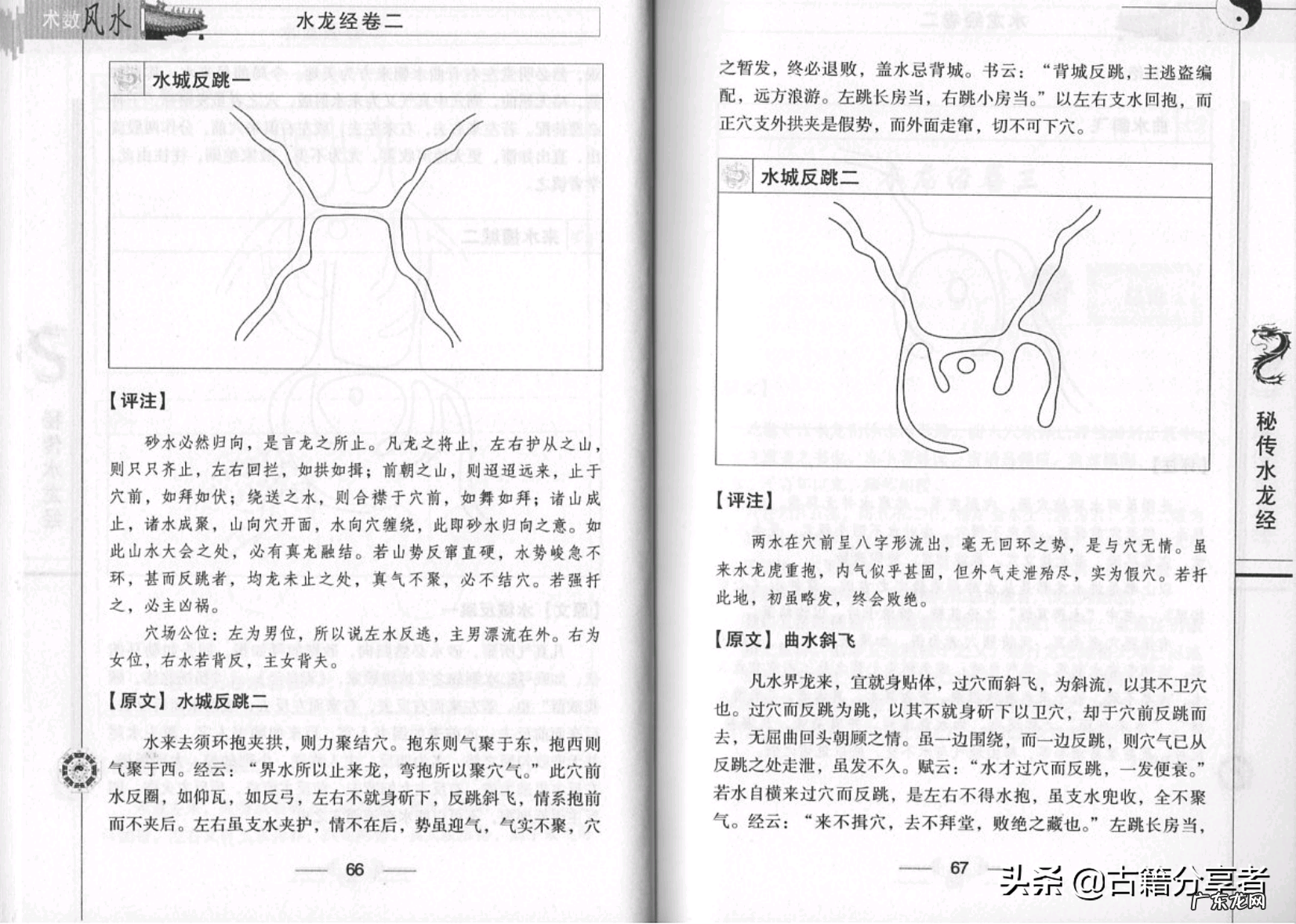 阳宅水龙经图解 风水地理秘传水龙经全文