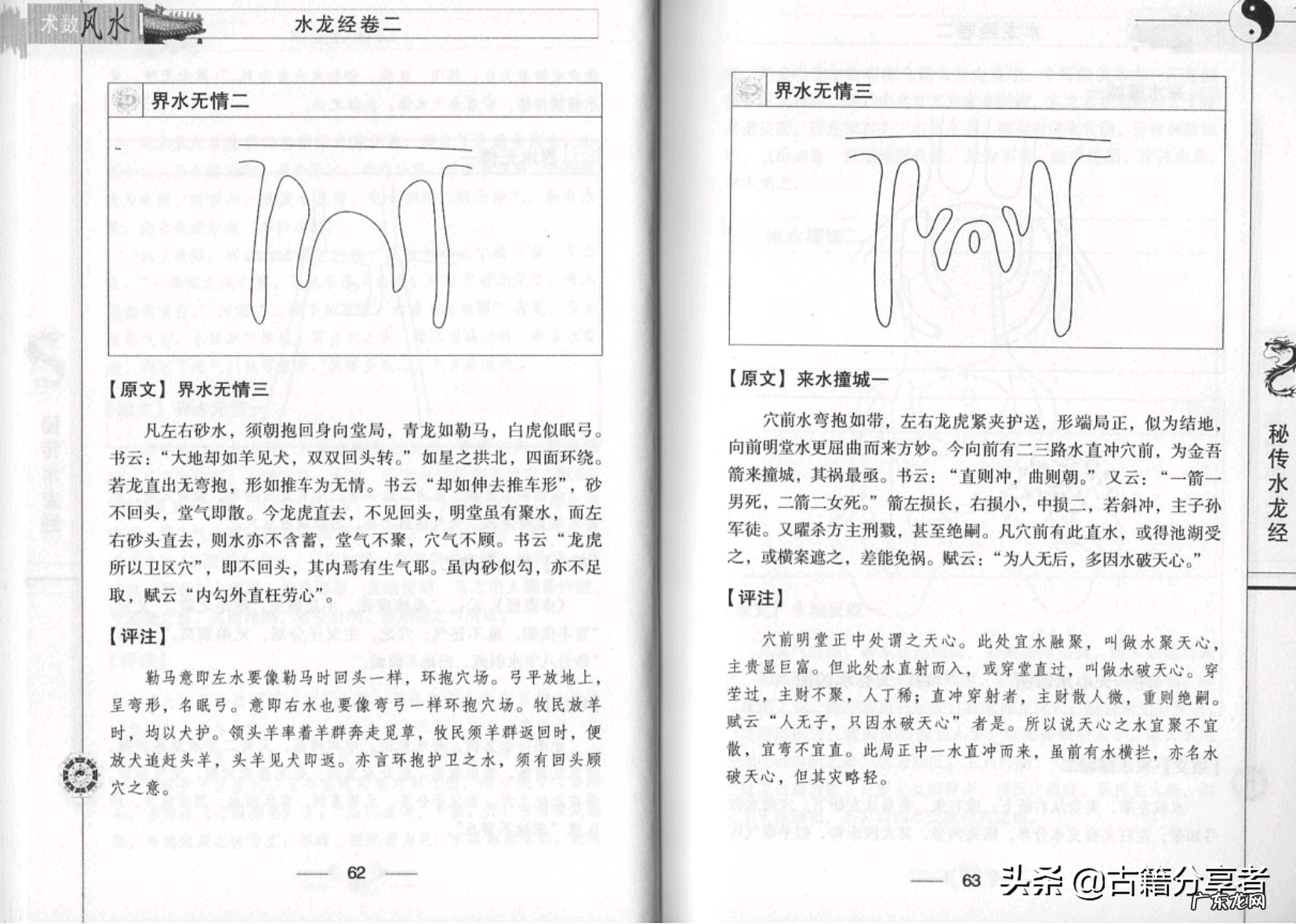 阳宅水龙经图解 风水地理秘传水龙经全文