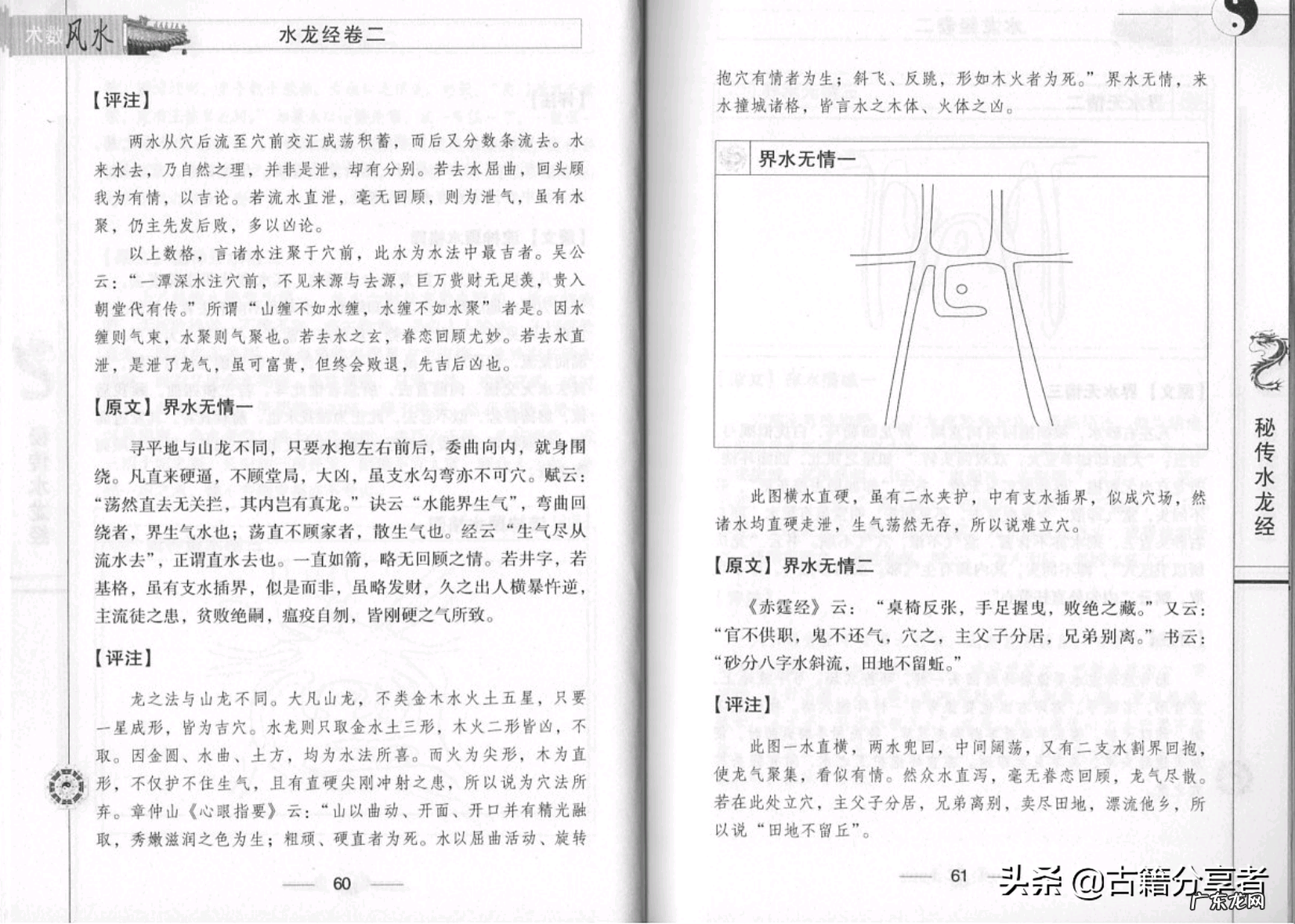 阳宅水龙经图解 风水地理秘传水龙经全文
