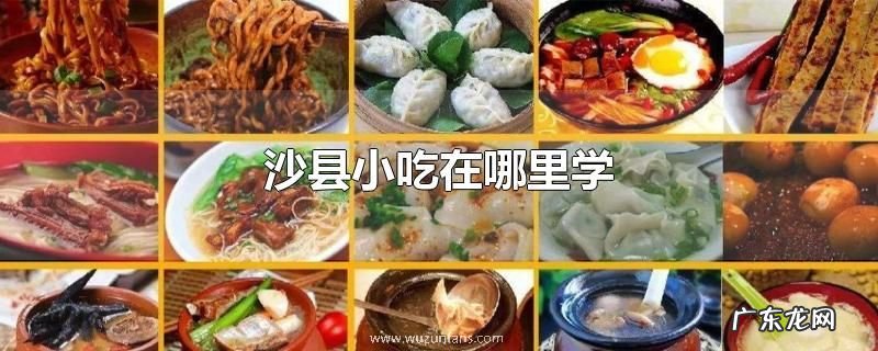 沙县小吃在哪里学