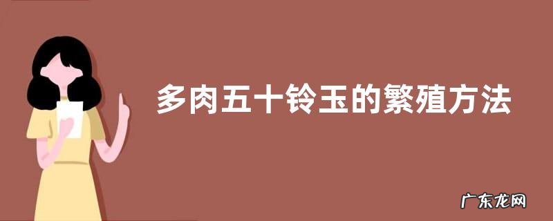 多肉五十铃玉的繁殖方法，附其养护方法