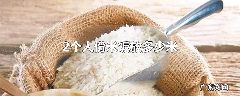 2个人份米饭放多少米