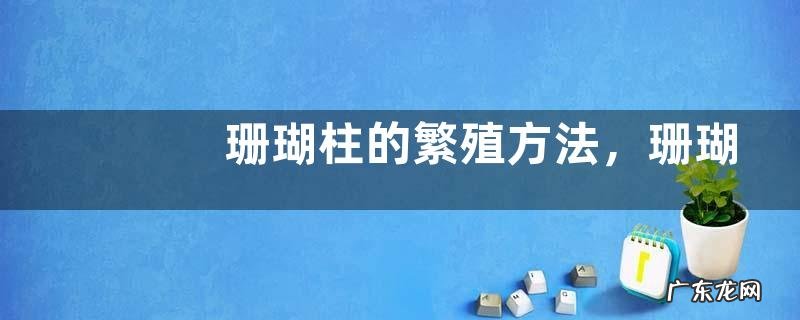 珊瑚柱的繁殖方法,珊瑚柱有哪些养护要点