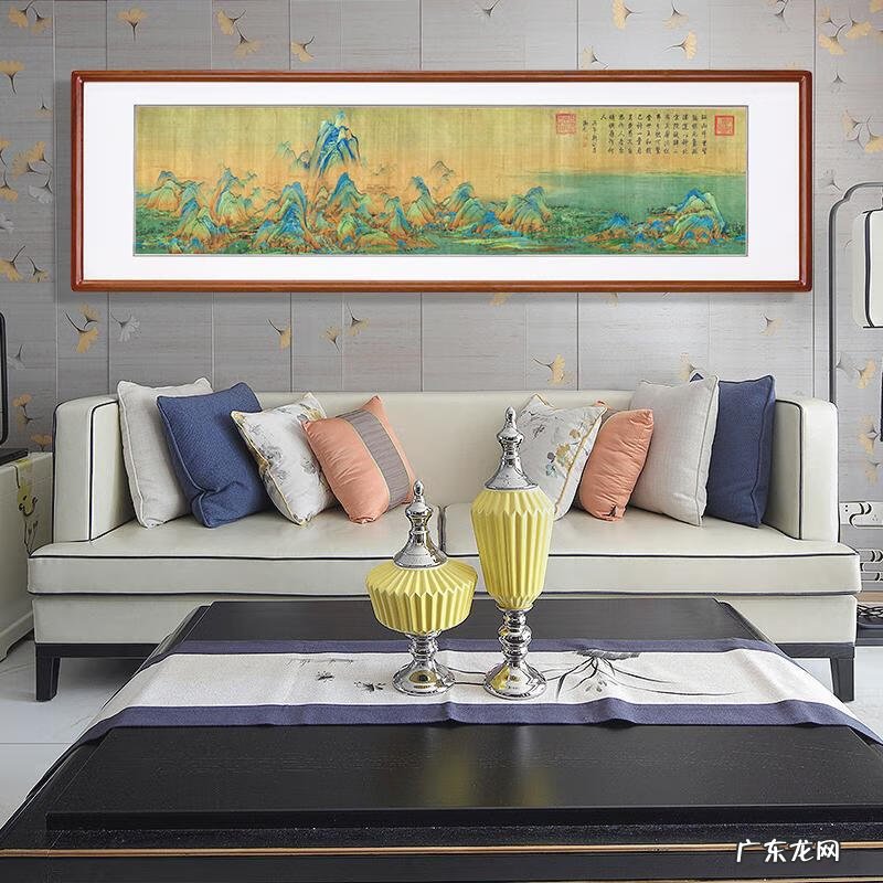 高山流水画的风水寓意 风景画风水解读图