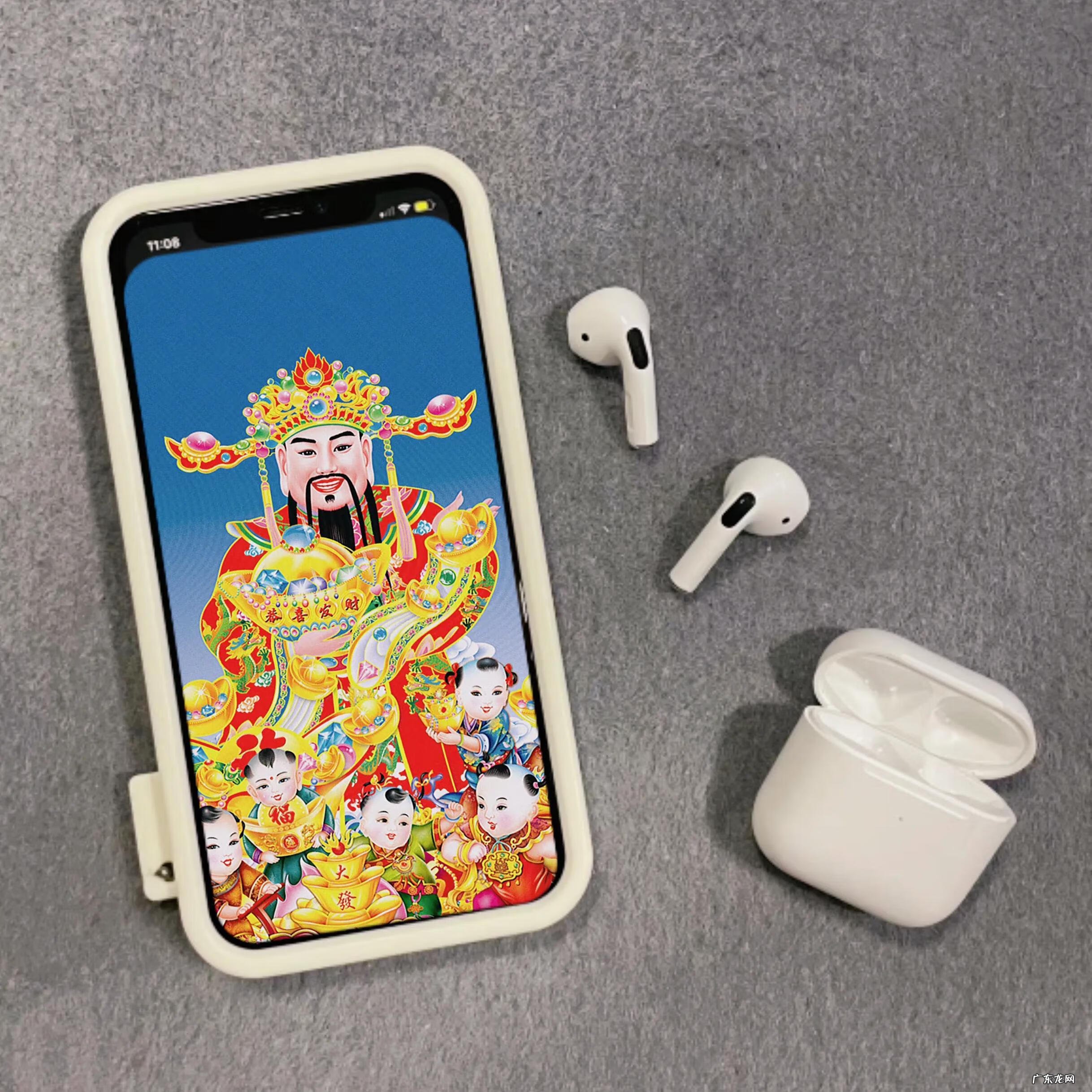 财神背后是玻璃墙好吗 霉运清除财神暴富壁纸