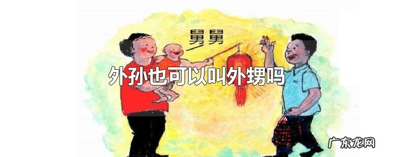 外孙也可以叫外甥吗