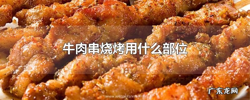 牛肉串烧烤用什么部位