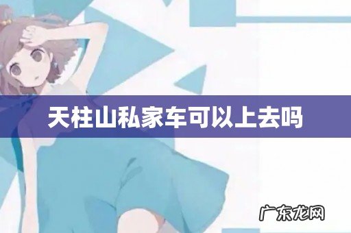 天柱山私家车可以上去吗