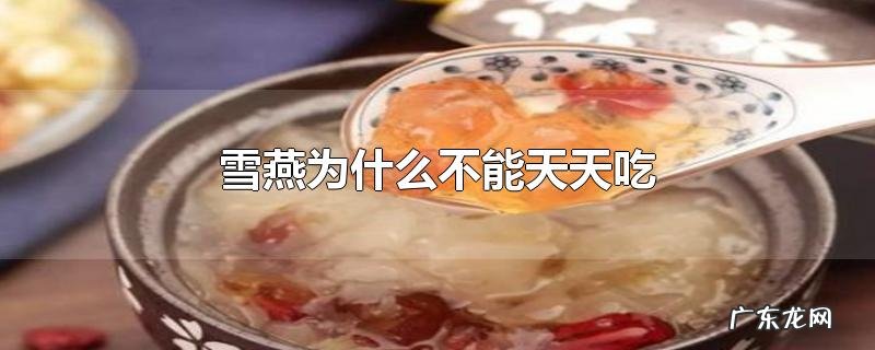 雪燕为什么不能天天吃