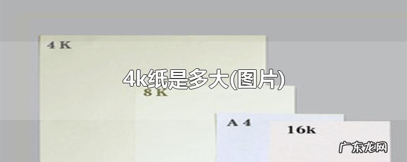 4k纸是多大"图片"