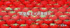 吃草莓上火还是降火
