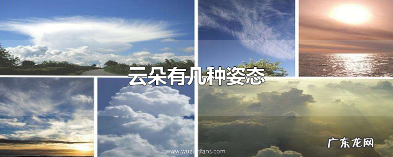 云朵有几种姿态