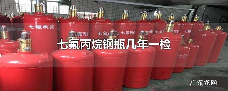 七氟丙烷钢瓶几年一检