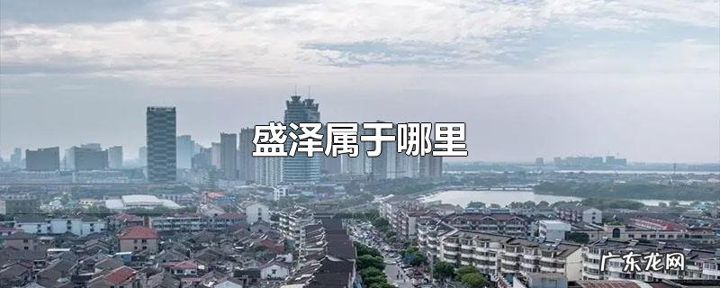 盛泽属于哪里