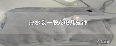 热水袋一般充电几分钟