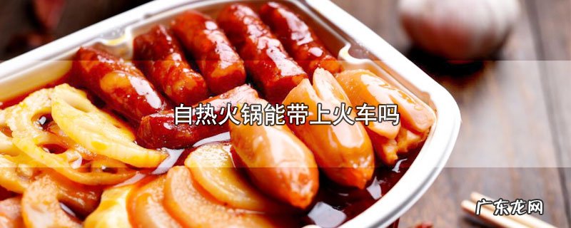 自热火锅能带上火车吗