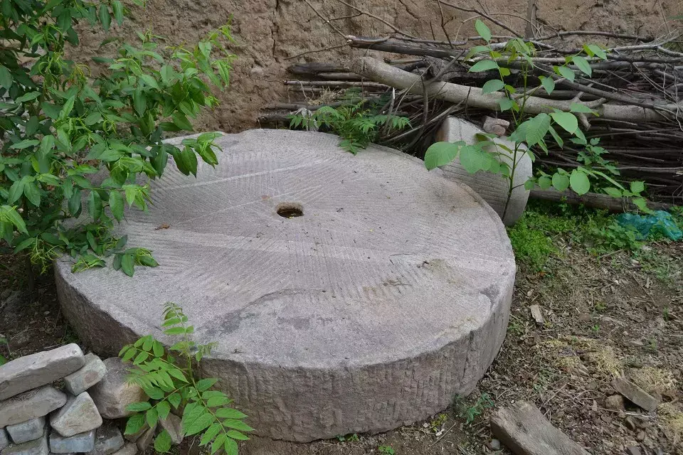 石头碾子 旧石碾子的摆放风水