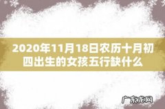 2020年11月18日农历十月初四出生的女孩五行缺什么