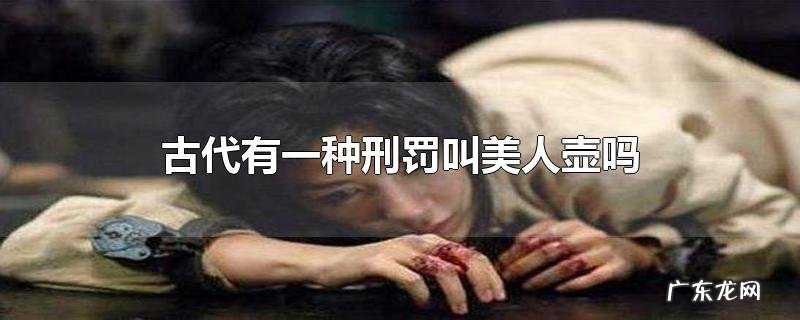 古代有一种刑罚叫美人壶吗