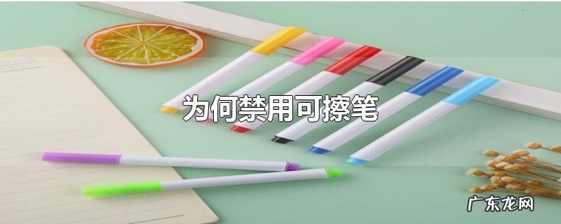 为何禁用可擦笔