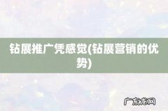 钻展营销的优势 钻展推广凭感觉
