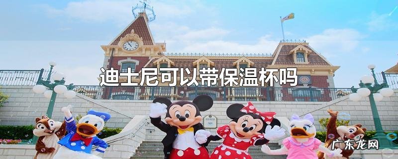 迪士尼可以带保温杯吗