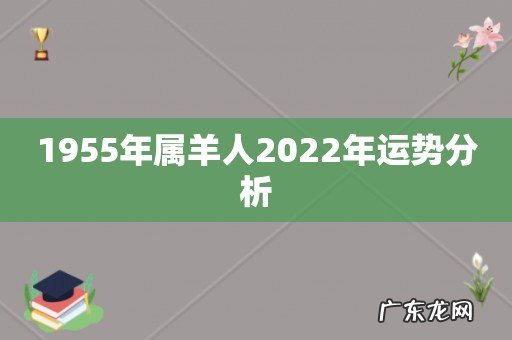 1955年属羊人2022年运势分析