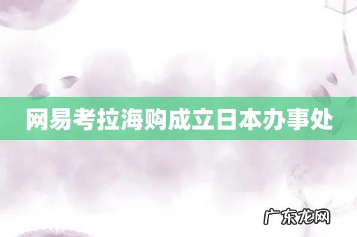 网易考拉海购成立日本办事处