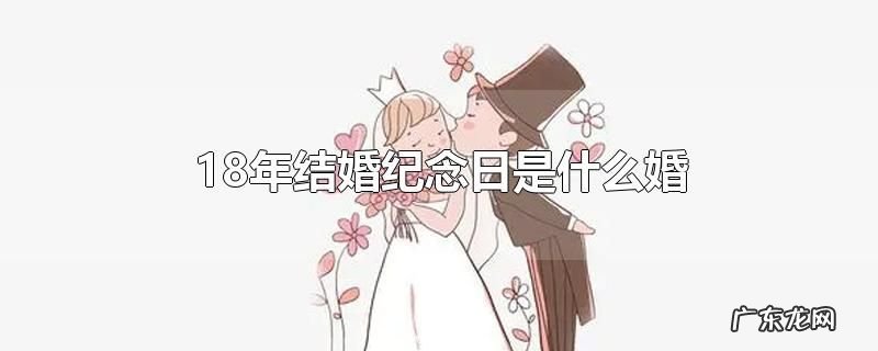 18年结婚纪念日是什么婚