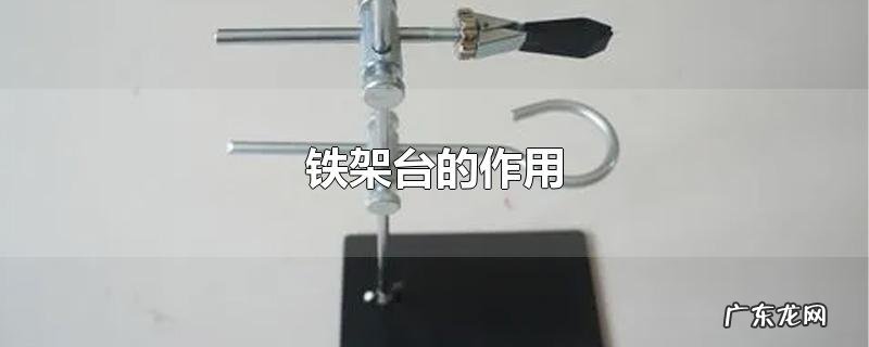 铁架台的作用