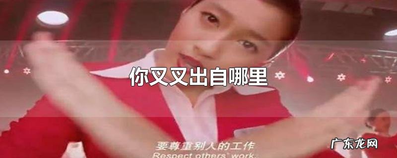 你叉叉出自哪里