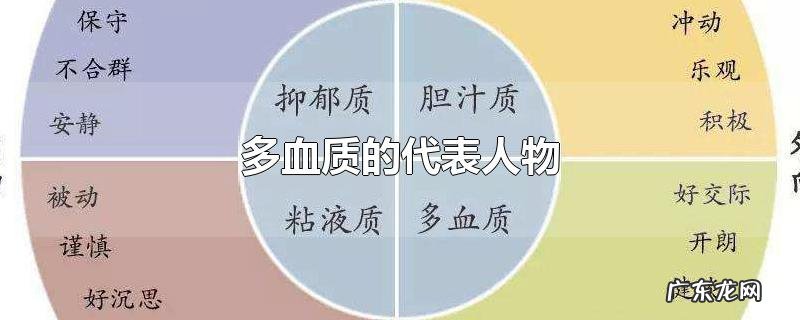 多血质的代表人物