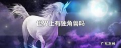 世界上有独角兽吗