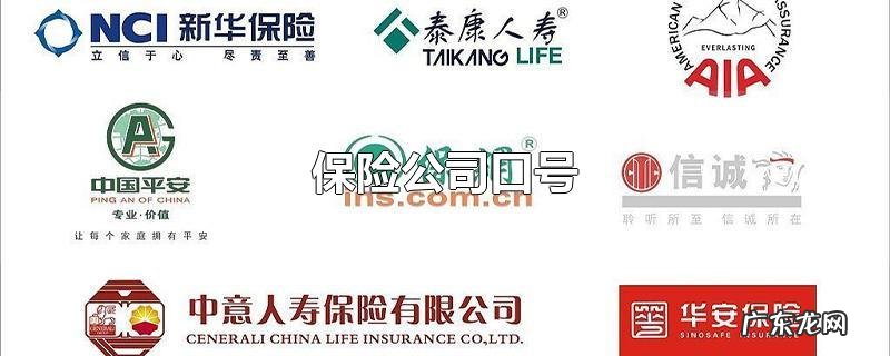 保险公司口号