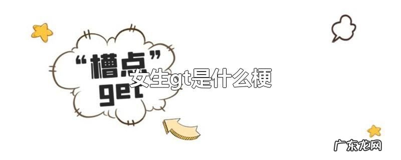 女生gt是什么梗