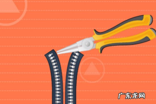 蚊帐拉链头掉了怎么装回去