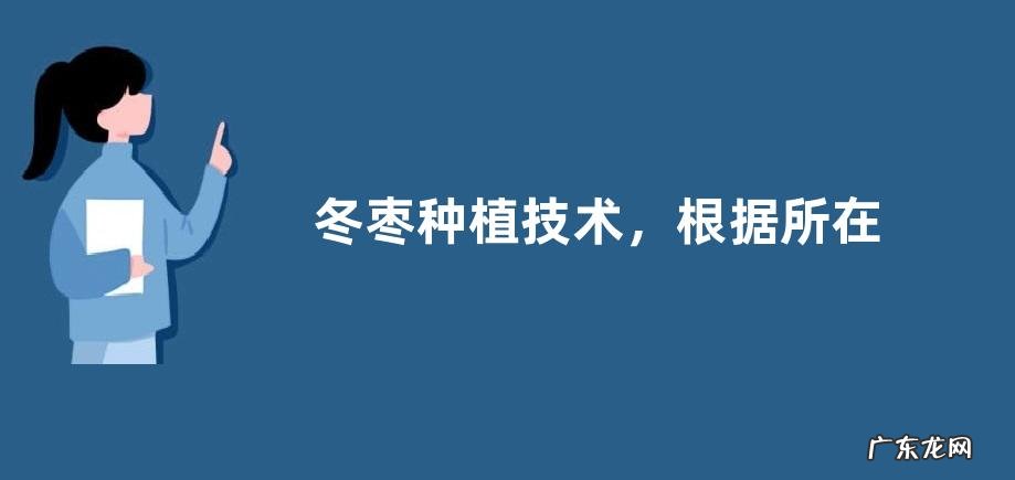 冬枣种植技术,根据所在地区的气候、环境来选择品种